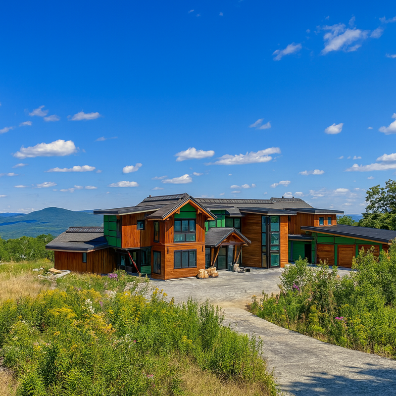 Andover, VT Cash-out Refinance Secured by a Luxury SFR