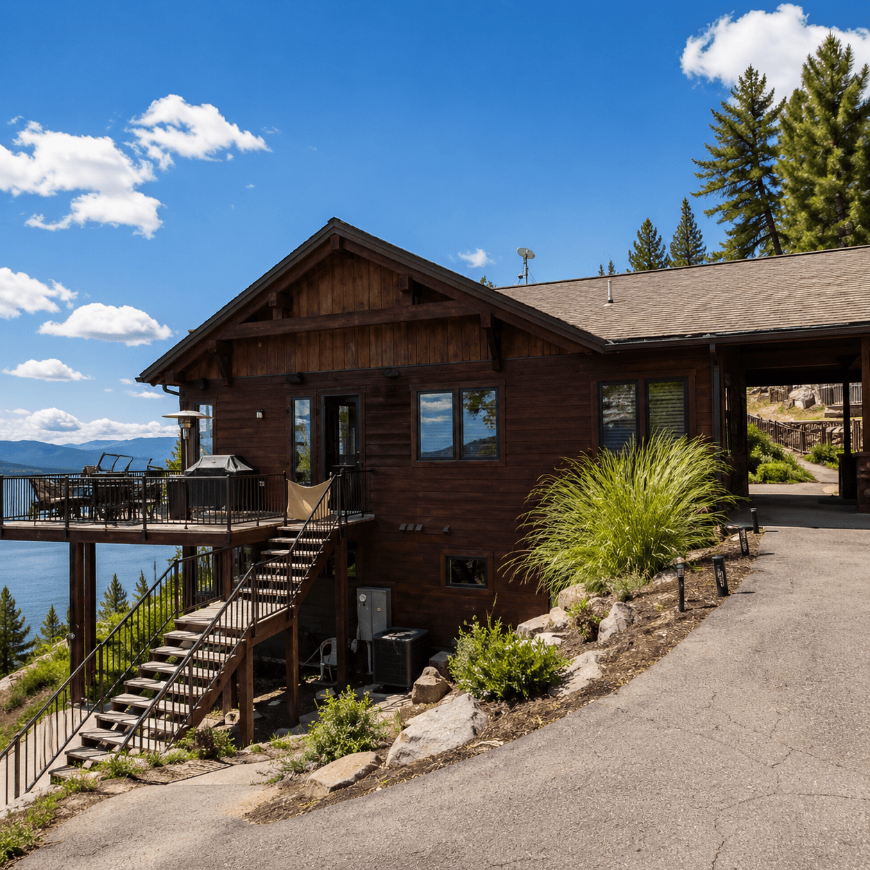 Polson, Montana Refi Secured by Luxury Single Family Residence